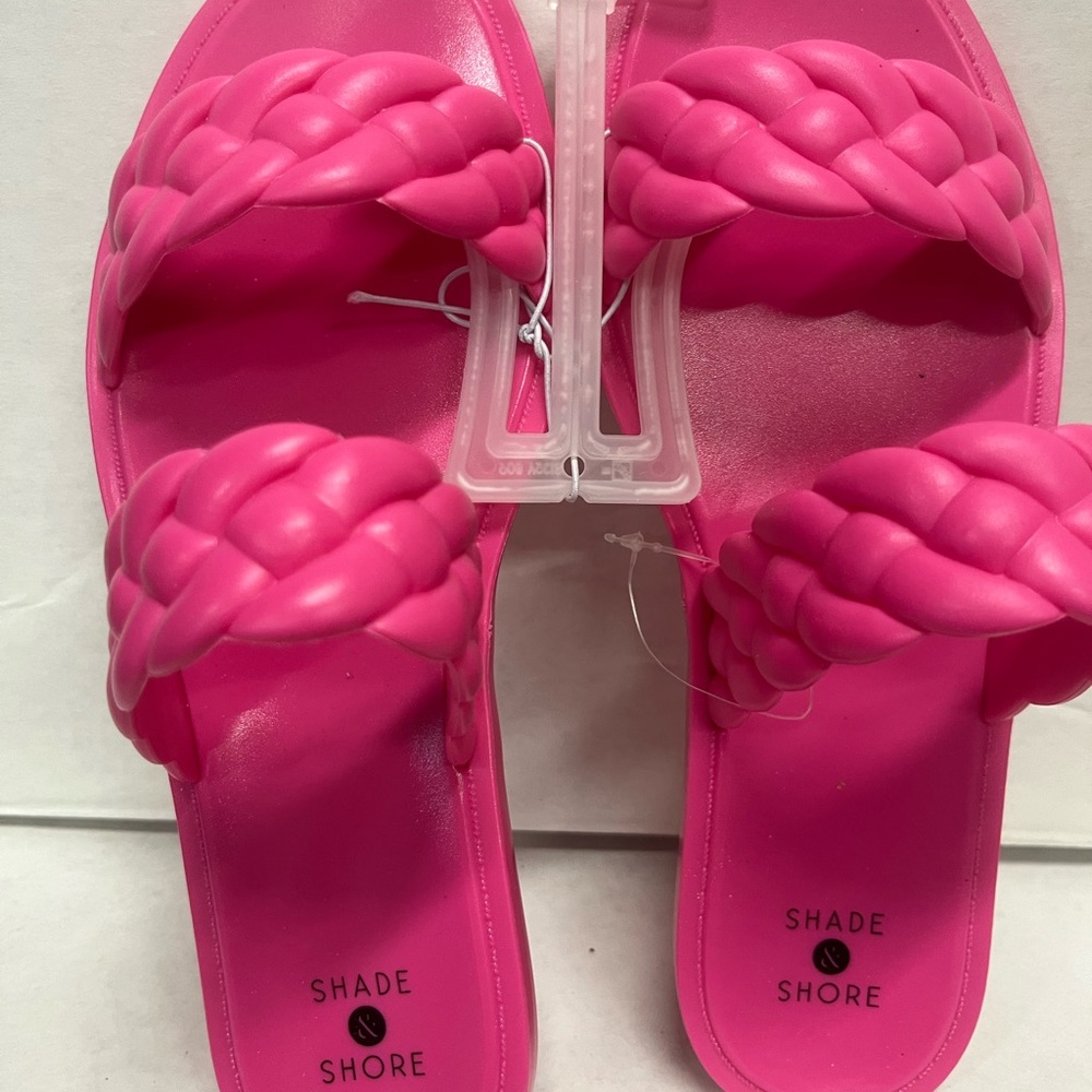 Hot pink summer sandal